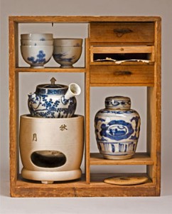 ハリスに贈られた日本の茶道具