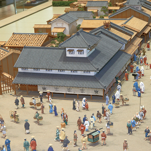 E1_ Edo Castle and the District Zones _ The Townspeople’s District around Nihonbashi