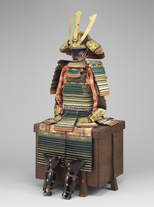 萌黄匂威腹巻具足　明珍宗周/作　安政3年（1856）