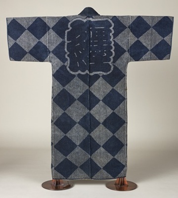 町火消装束（一番組い組）刺子長半纏