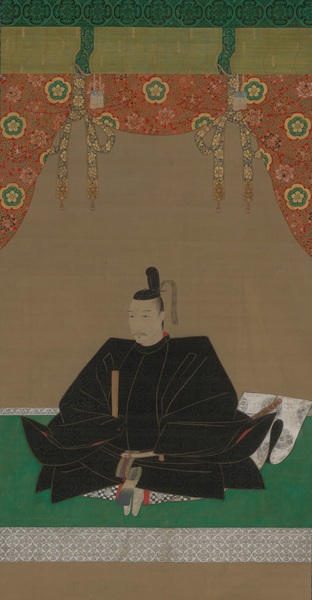 織田信長像 江戸時代　京都・大雲院蔵　　 ［前期展示］　