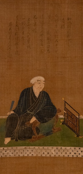 福岡県指定文化財 黒田如水像　春屋宗園賛　 慶長9年（1604）　 福岡・崇福寺蔵　［通期展示］