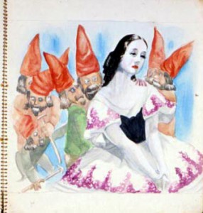 白雪姫・・・水木しげる作　1938年（c）水木プロダクション