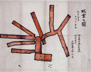 「天野屋糀室絵図（あまのやこうじむろえず）」1904年（明治37）