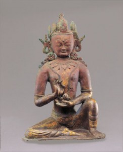 銅鍍金菩薩座像（一級文物） 内モンゴル博物院所蔵