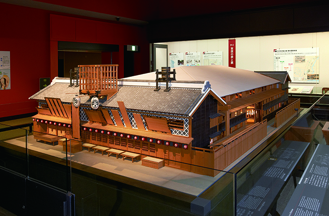 E9 _ Theatres and Pleasure Quarters _ Structure of the Nakamura-za Kabuki Theater