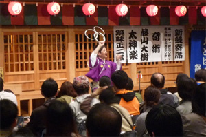 輪を使った奇術の画像