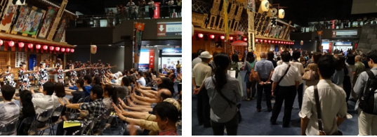 お客様で賑わう中村座前の画像